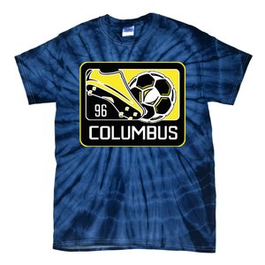 Cool Columbus Sc 96 Soccer Cleats Ball Tie-Dye T-Shirt