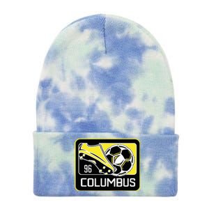 Cool Columbus Sc 96 Soccer Cleats Ball Tie Dye 12in Knit Beanie