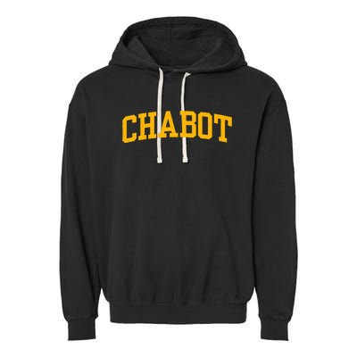 Chabot College Sports Fan Apparel Garment-Dyed Fleece Hoodie