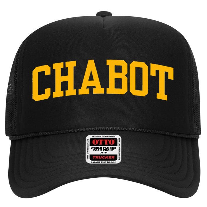 Chabot College Sports Fan Apparel High Crown Mesh Back Trucker Hat