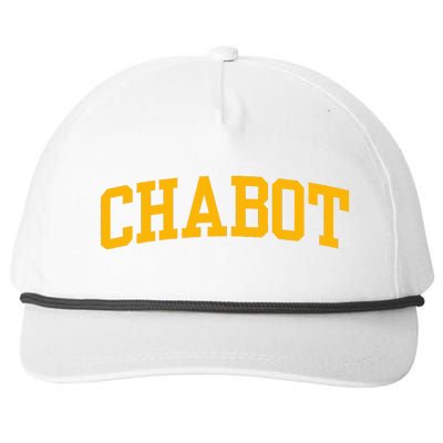 Chabot College Sports Fan Apparel Snapback Five-Panel Rope Hat