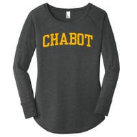 Chabot College Sports Fan Apparel Women's Perfect Tri Tunic Long Sleeve Shirt