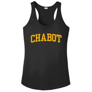 Chabot College Sports Fan Apparel Ladies PosiCharge Competitor Racerback Tank