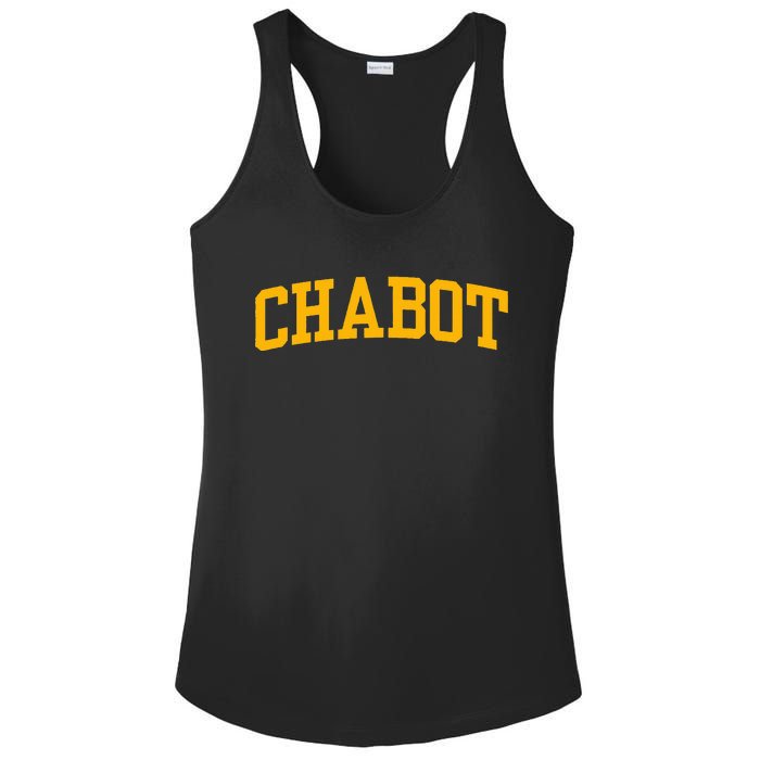 Chabot College Sports Fan Apparel Ladies PosiCharge Competitor Racerback Tank