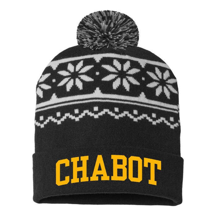 Chabot College Sports Fan Apparel USA-Made Snowflake Beanie