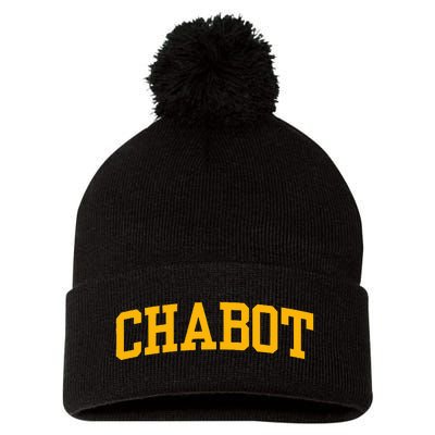 Chabot College Sports Fan Apparel Pom Pom 12in Knit Beanie