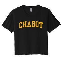 Chabot College Sports Fan Apparel Women's Crop Top Tee