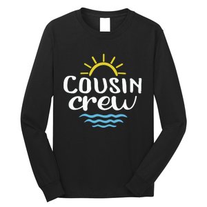 Cousin Crew Summer Vacation Holiday Matching Team Group Long Sleeve Shirt