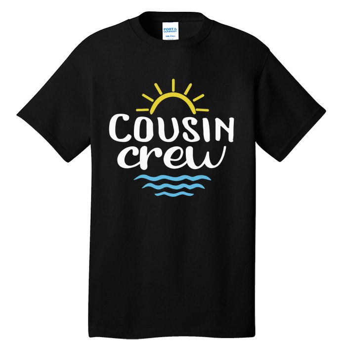 Cousin Crew Summer Vacation Holiday Matching Team Group Tall T-Shirt