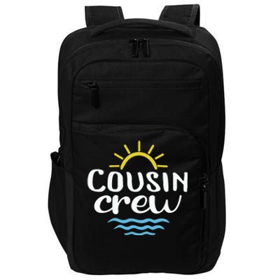 Cousin Crew Summer Vacation Holiday Matching Team Group Impact Tech Backpack