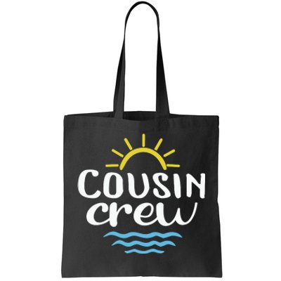 Cousin Crew Summer Vacation Holiday Matching Team Group Tote Bag