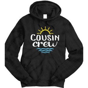 Cousin Crew Summer Vacation Holiday Matching Team Group Tie Dye Hoodie