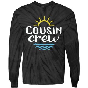 Cousin Crew Summer Vacation Holiday Matching Team Group Tie-Dye Long Sleeve Shirt