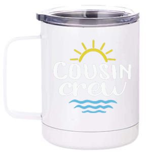 Cousin Crew Summer Vacation Holiday Matching Team Group 12 oz Stainless Steel Tumbler Cup