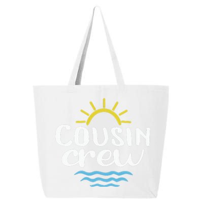 Cousin Crew Summer Vacation Holiday Matching Team Group 25L Jumbo Tote