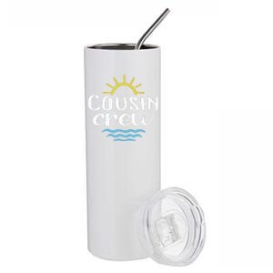 Cousin Crew Summer Vacation Holiday Matching Team Group Stainless Steel Tumbler