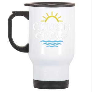 Cousin Crew Summer Vacation Holiday Matching Team Group Stainless Steel Travel Mug