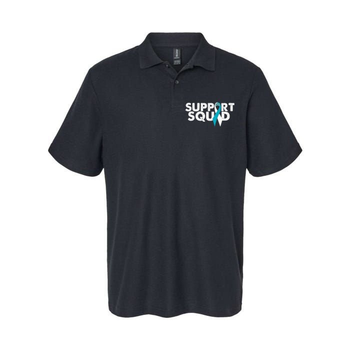 Cervical Cancer Support Softstyle Adult Sport Polo