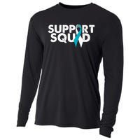 Cervical Cancer Support Cooling Performance Long Sleeve Crew