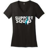 Cervical Cancer Support Women's V-Neck T-Shirt