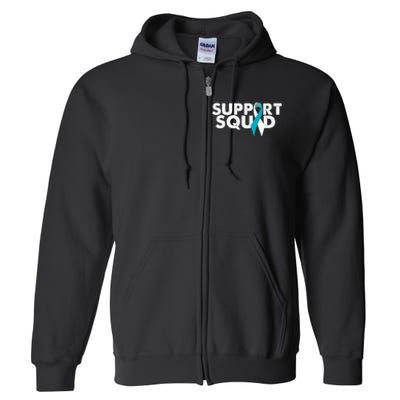 Cervical Cancer Support Full Zip Hoodie