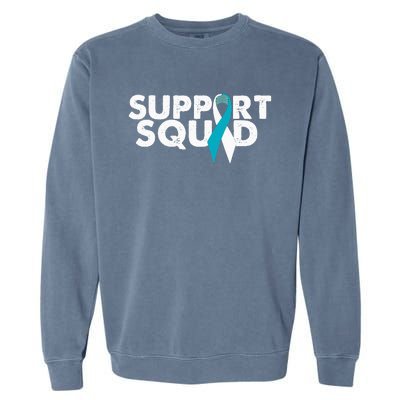 Cervical Cancer Support Garment-Dyed Sweatshirt