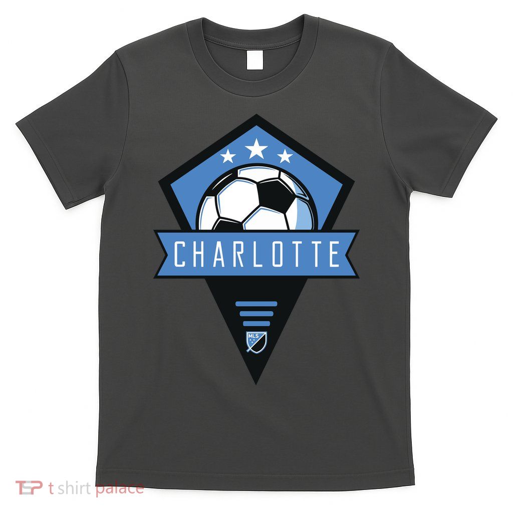Cool Charlotte Soccer Jersey T-Shirt