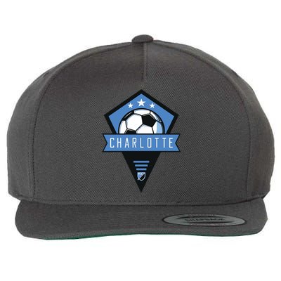 Cool Charlotte Soccer Jersey Wool Snapback Cap