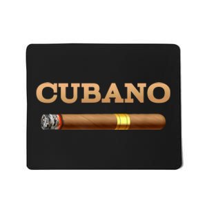 Cuban Cigar Smoker Cubano Mousepad