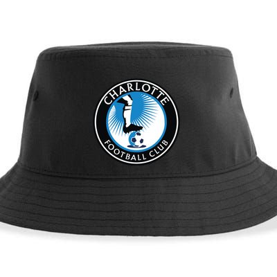 Cool Charlotte Soccer Team Football Club Sustainable Bucket Hat