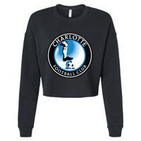 Cool Charlotte Soccer Team Football Club Cropped Pullover Crew