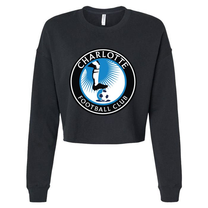 Cool Charlotte Soccer Team Football Club Cropped Pullover Crew