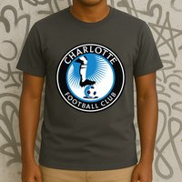 Cool Charlotte Soccer Team Football Club T-Shirt