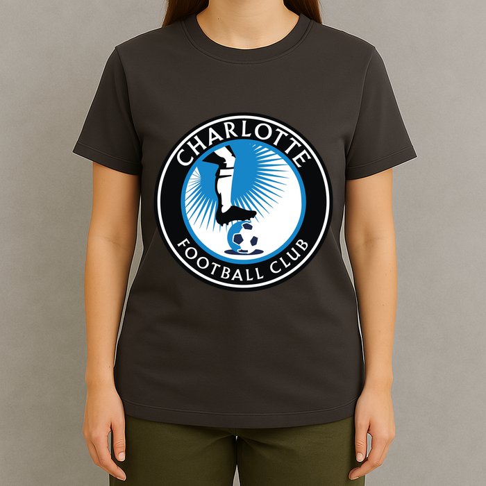 Cool Charlotte Soccer Team Football Club T-Shirt