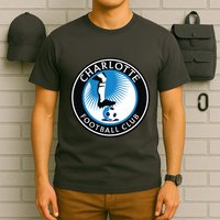 Cool Charlotte Soccer Team Football Club T-Shirt