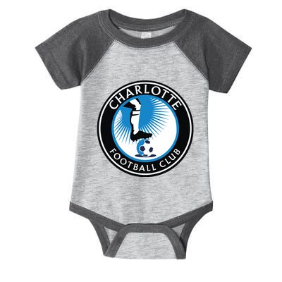 Cool Charlotte Soccer Team Football Club Infant Baby Jersey Bodysuit