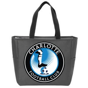 Cool Charlotte Soccer Team Football Club Zip Tote Bag