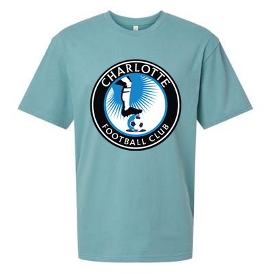 Cool Charlotte Soccer Team Football Club Sueded Cloud Jersey T-Shirt