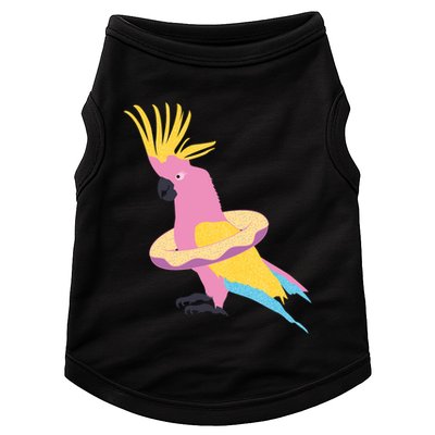 Cockatiel Cockatoo Summer Vacay Party Beach Vibes Funny Gift Doggie Tank