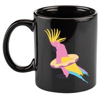 Cockatiel Cockatoo Summer Vacay Party Beach Vibes Funny Gift 11oz C Handle Ceramic Mug