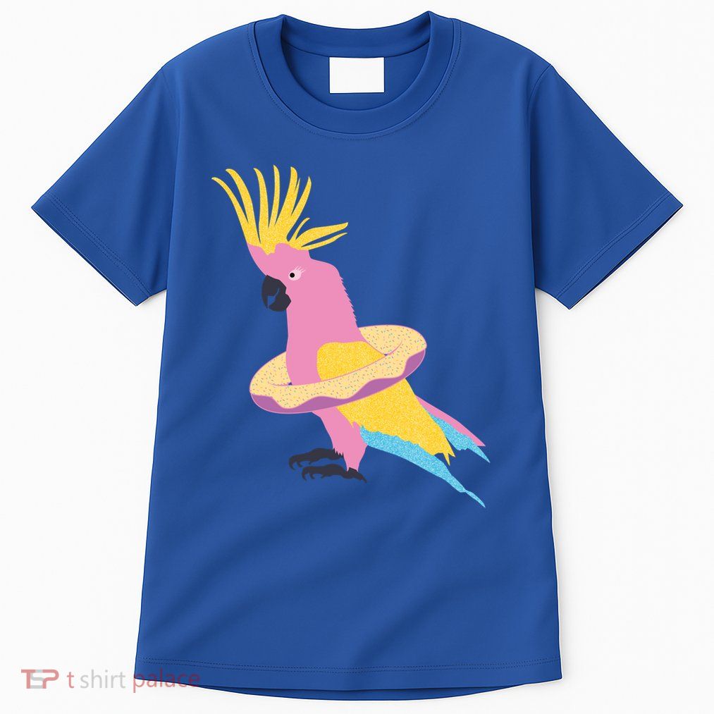 Cockatiel Cockatoo Summer Vacay Party Beach Vibes Funny Gift Tall T-Shirt