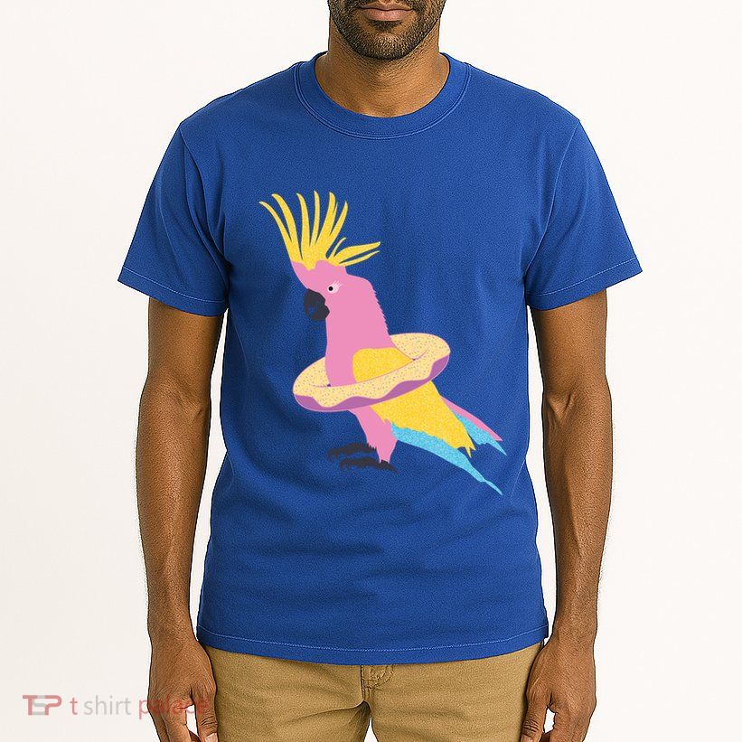 Cockatiel Cockatoo Summer Vacay Party Beach Vibes Funny Gift Tall T-Shirt