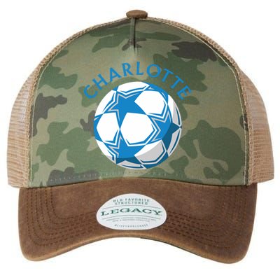 Cool Charlotte Soccer Football Legacy Tie Dye Trucker Hat