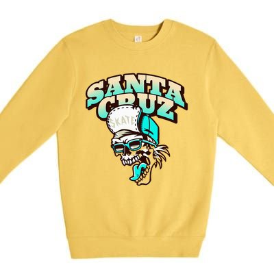 Classic California Skater Santa Cruz Premium Crewneck Sweatshirt