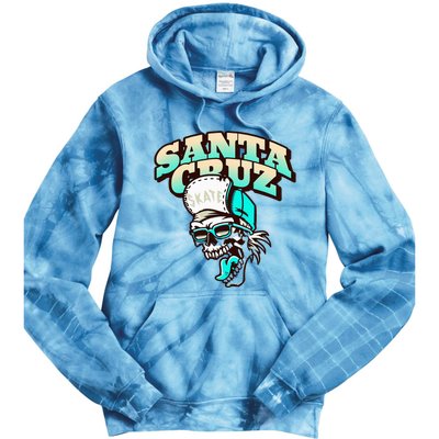 Classic California Skater Santa Cruz Tie Dye Hoodie