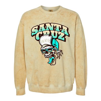 Classic California Skater Santa Cruz Colorblast Crewneck Sweatshirt