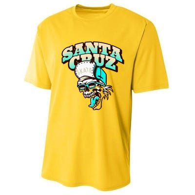 Classic California Skater Santa Cruz Performance Sprint T-Shirt