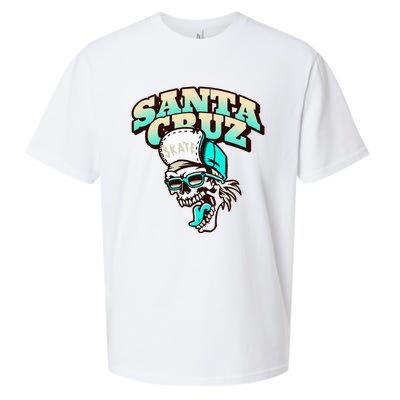 Classic California Skater Santa Cruz Sueded Cloud Jersey T-Shirt