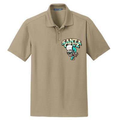 Classic California Skater Santa Cruz Dry Zone Grid Polo