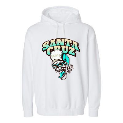 Classic California Skater Santa Cruz Garment-Dyed Fleece Hoodie